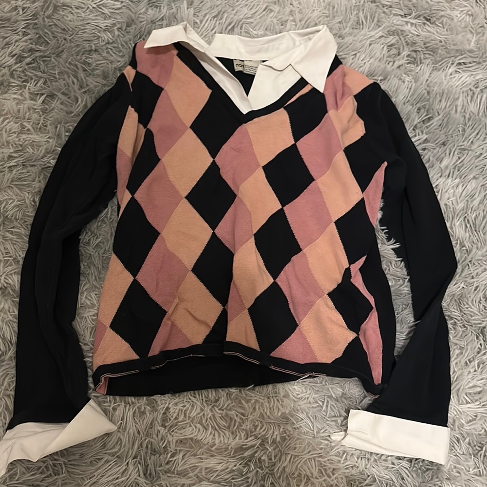 argyle sweater